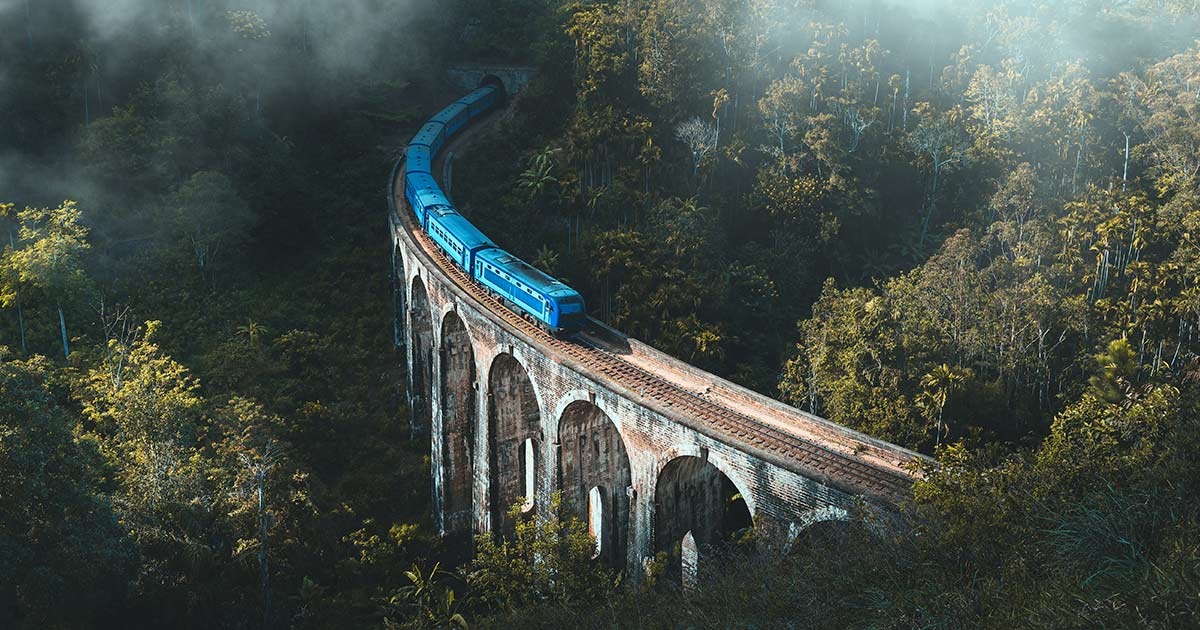 The Nine Arch Bridge in Ella