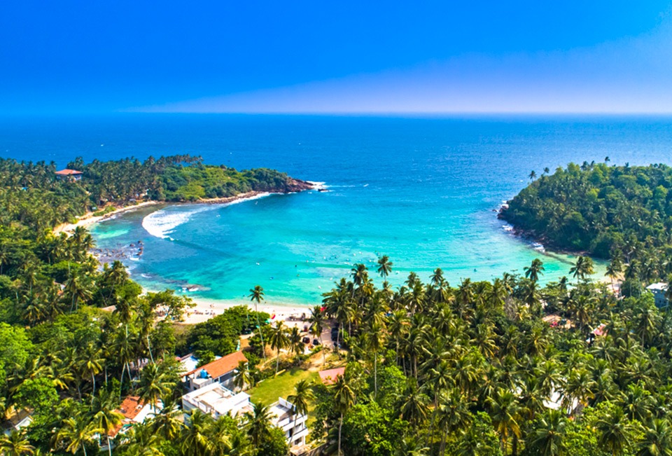 Sri Lanka’s turquoise southern coastline